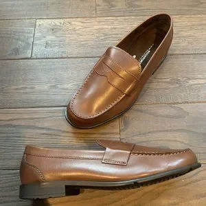 サンダル Rockport Men's Classic Penny Loafer Dark Brown Wides Rockport Men's Classic Penny Loafer Shoes - Macy's